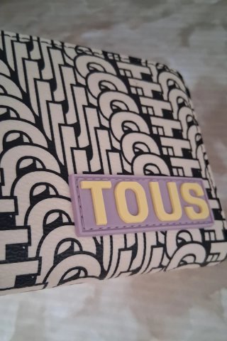 Cartera Tous Beige y Negra