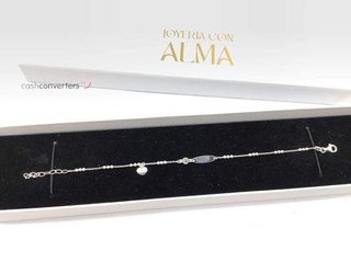 esclava plata 925mm con piedra con circonita