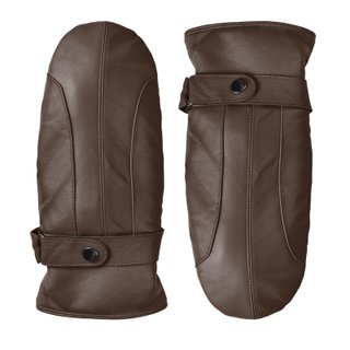 Guantes de piel Harssidanzar invierno