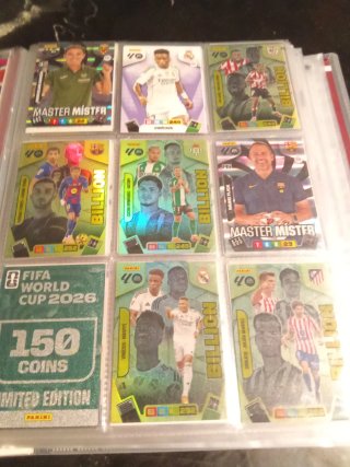 Cromos de fútbol Panini Edición Limitada
