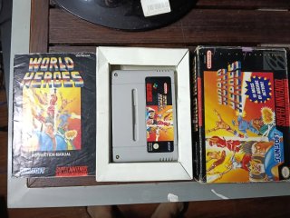 World Heroes SNES PAL Super Nintendo