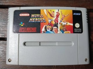World Heroes SNES PAL Super Nintendo