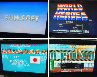World Heroes SNES PAL Super Nintendo