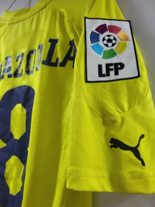 Camiseta Villarreal CF Cazorla 8 Match Worn
