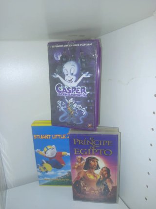 Lote 15 VHS Infantiles Animación Español