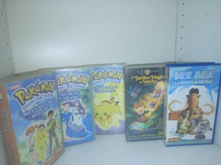 Lote 15 VHS Infantiles Animación Español