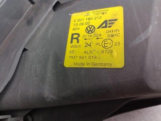 22993663 faro derecho seat alhambra (7v8, 7v9) 1.9