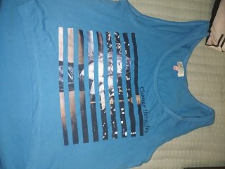 Camiseta Tirantes INSIDE Azul Talla M