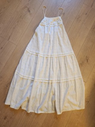 Vestido blanco Zara