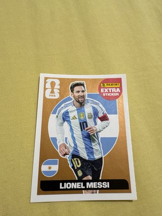 Cromo Panini Extra Lionel Messi