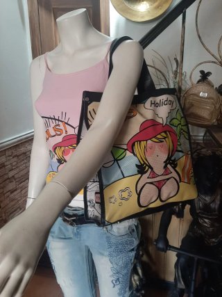 Bolso Tous Original Multicolor y camiseta a juego