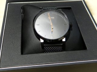Reloj Hugo Boss Negro y Oro Mod: 1513810