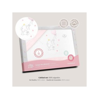 Interbaby sábanas minicuna franela cálida invierno