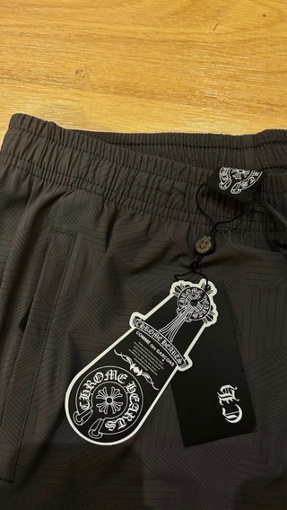 Pantalón corto Chrome Hearts gris