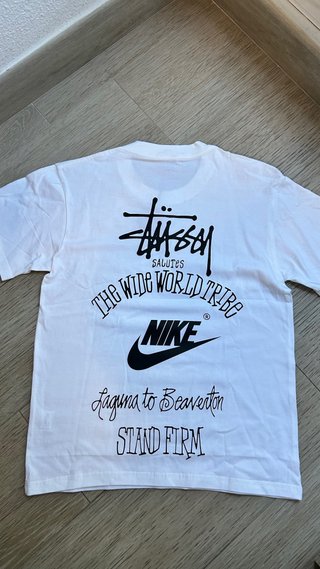 Camiseta Nike Stüssy Blanca