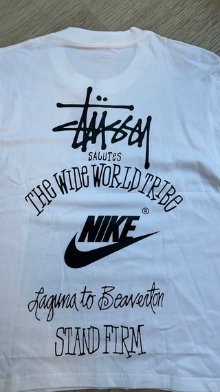 Camiseta Nike Stüssy Blanca