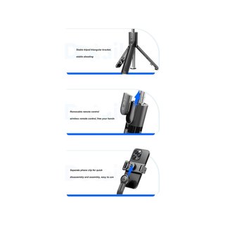 Trípode selfie portátil 4 en 1 Bluetooth