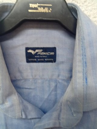 Camisa Vestir Fenicia 100% Algodón Made in Italy