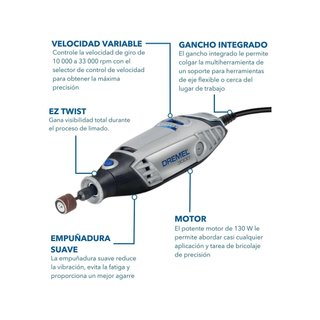 Dremel 3000 multiherramienta rotativa 130W