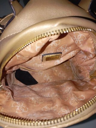 Mochila Mini Guess Oro