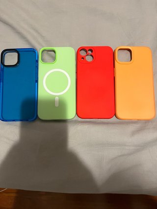 Fundas iPhone 13/14 (4 unidades)
