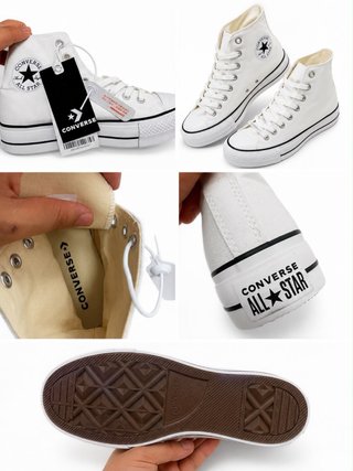 Converse Chuck Taylor All Star Blancas Talla 40