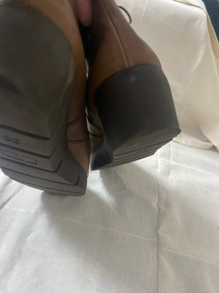 Botines piel marrón suave