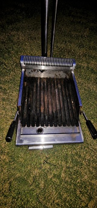 Barbacoa a gas professionale in acciaio inox NEGOZIABILE