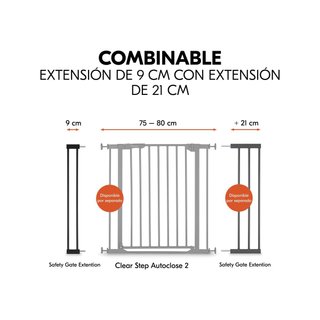 Hauck extensión barrera seguridad infantil