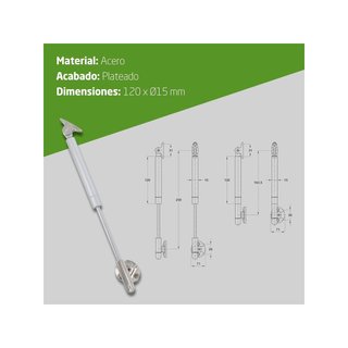 Amig Mod.98 compás gas 12kg puertas abatibles
