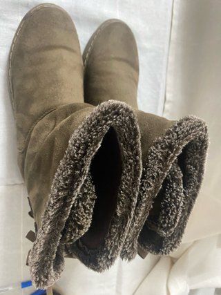 Botines mujer forro peluche