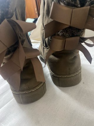 Botines mujer forro peluche