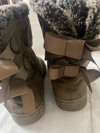 Botines mujer forro peluche