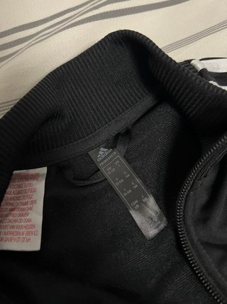 Chaqueta Deportiva Adidas Negra/Blanca/Gris