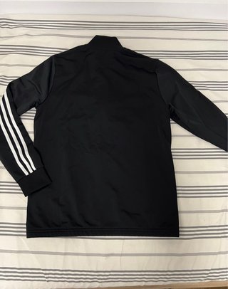 Chaqueta Deportiva Adidas Negra/Blanca/Gris