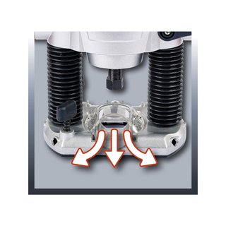 Einhell TC-RO 1155 E fresadora eléctrica control