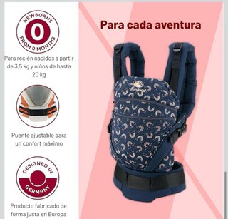Mochila portabebés Manduca