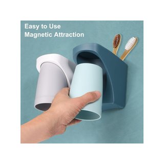 QUARKZMAN soporte magnético cepillos baño