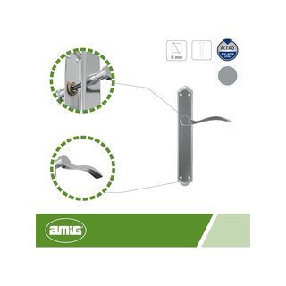 Amig BETA manillas puerta placa aluminio antirrobo
