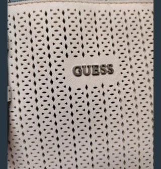 Bolso shopper Guess beige
