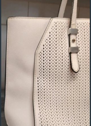 Bolso shopper Guess beige