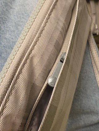 Billetero, monedero, Kipling Beige Cuadros.
