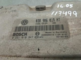 117499 centralita motor uce 038906019ht seat ibiza