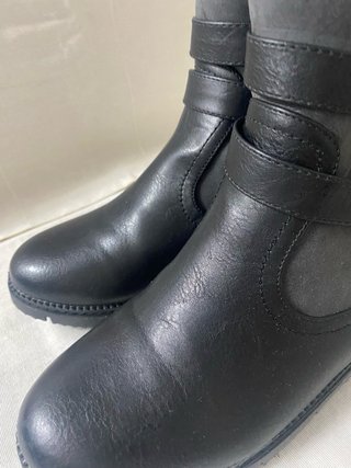 Botines negros mujer