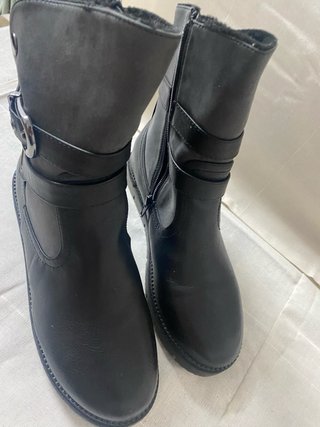 Botines negros mujer