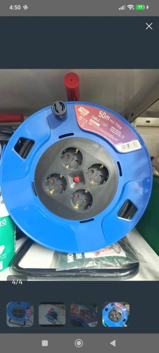 Enchufe alargador 50m nuevo