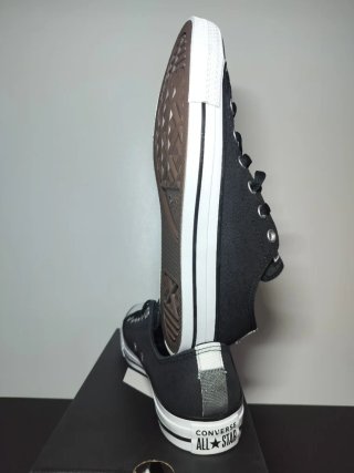 Converse All Star Cuero/Piel Negras Tall 39 Nuevo