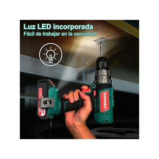 HYCHIKA B088JXZ55T Taladro Percutor 18V 45Nm 27