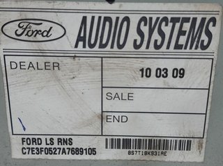 Sistema ford 8s7t18k931ae mondeo ber. 1150488