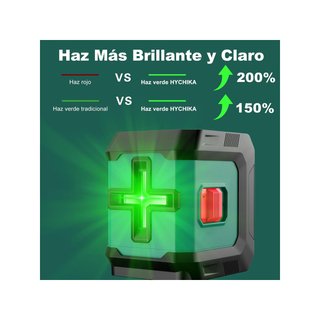 HYCHIKA B0D5CX7SFL láser verde 15m 3 brillos
